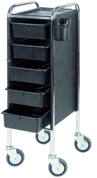 Efalock Piccolo 84/5 schwarz mit High Wheels 6013243005
