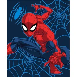 Spiderman Spiderman Kuscheldecke – Decke fürs Bett & Sofa, 130x160 cm