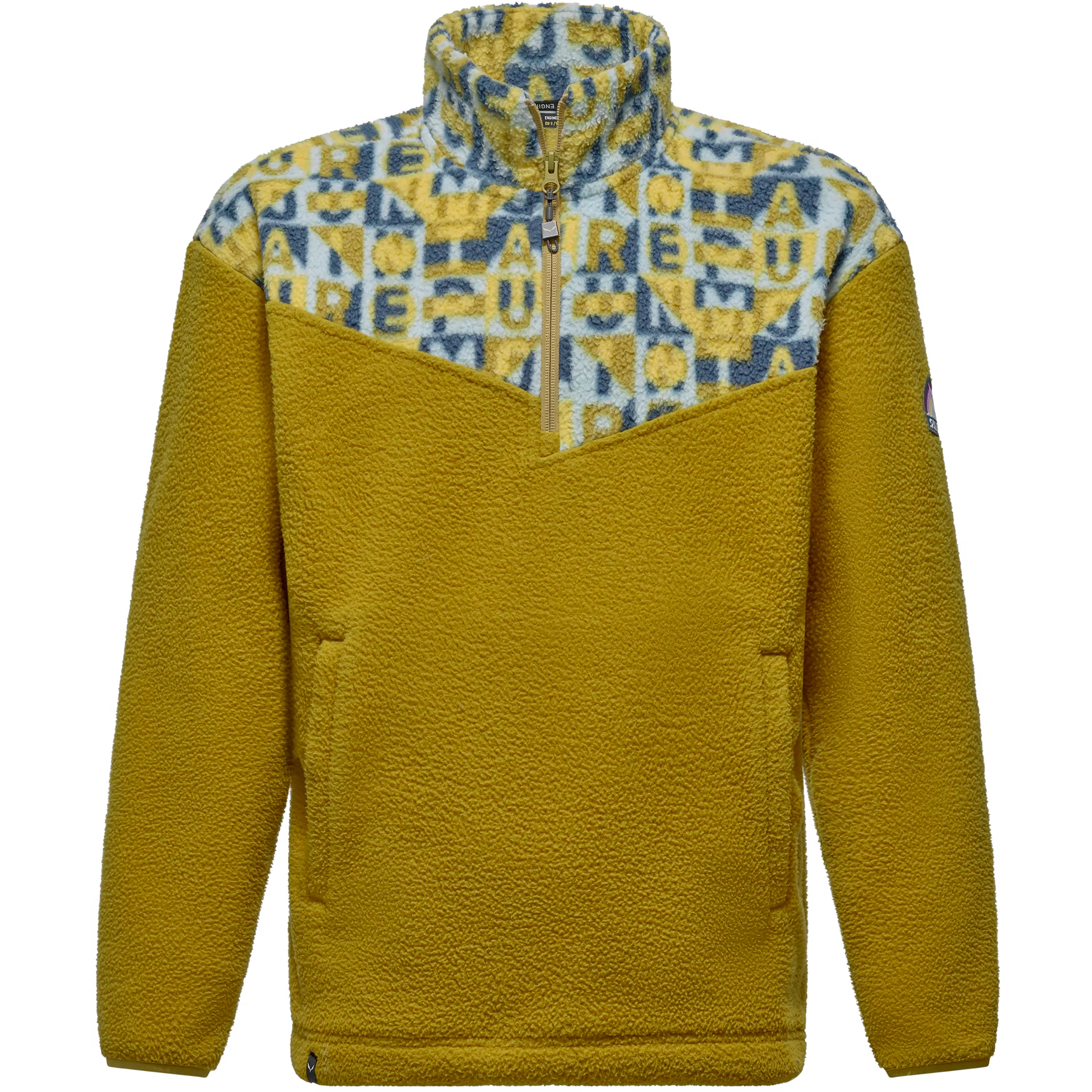 Salewa Eagle Anniversary Half Zip Pullover oliv Größe XL Lifestyle Elastisch