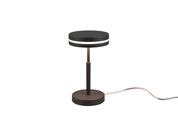 Trio Franklin Tischleuchte LED Aluminium/Kunststoff Schwarz