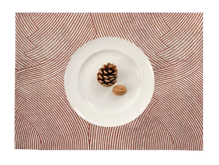 Platzset APELT 5470 , bordeaux, B:35cm L:48cm, Obermaterial: 75% Baumwolle, 25% Polyester, Platzsets, Platzset