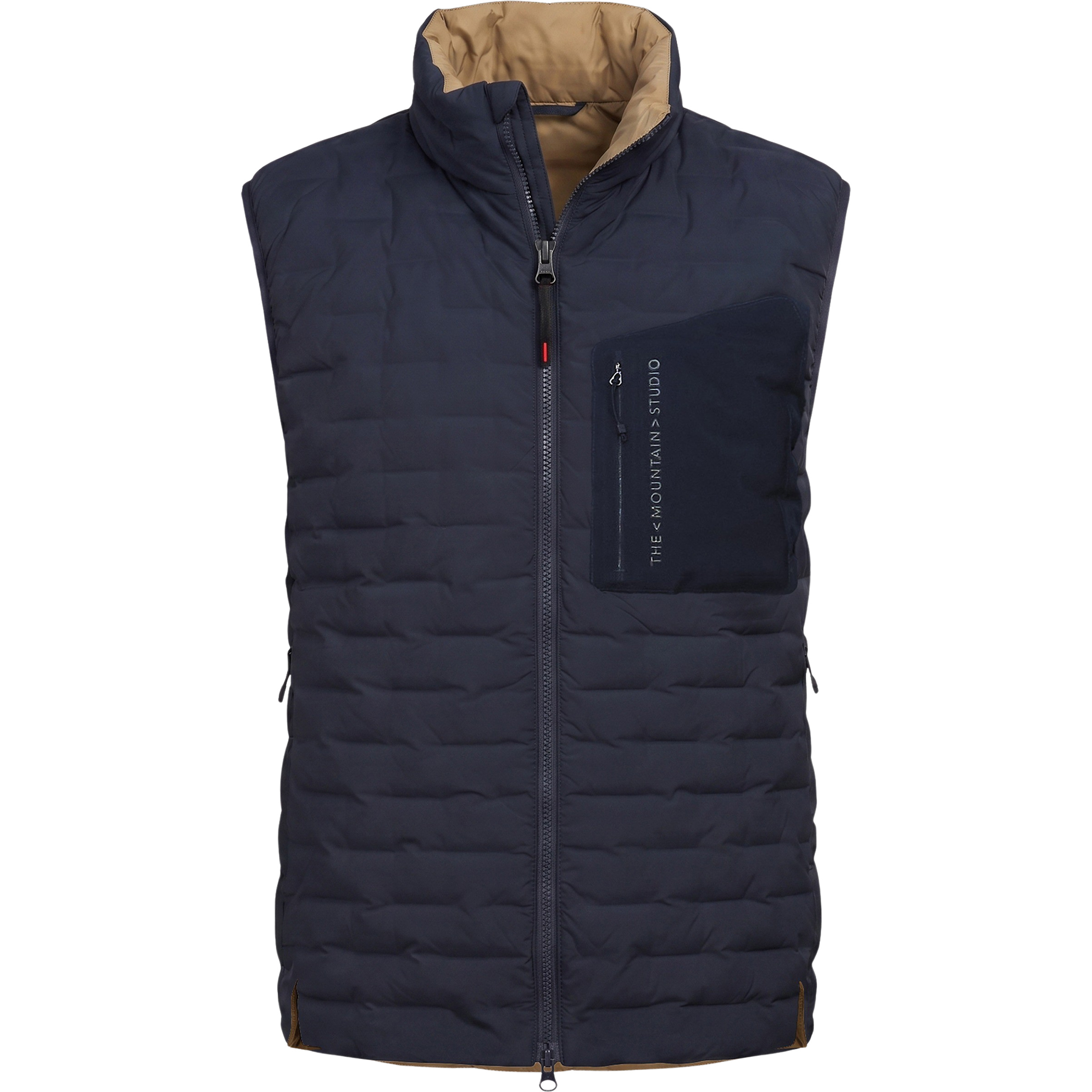 The Mountain Studio Reversible Light Down Weste Herren Isolationswesten blau Größe L Lifestyle Wasserabweisend Wasserabweisend