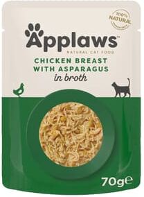 Applaws Cat Sachê Frango com Espargos 12 unidades x 70g
