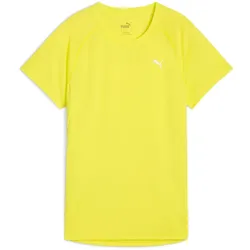 PUMA Run Velocity Polyester Laufshirt Damen 39 - lemon sherbert M