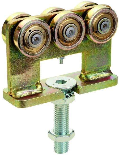 HELM Rouleau 492, double rangée, à accrocher, réf. 400, diamètre 34, 200kg, L 120 (049220)