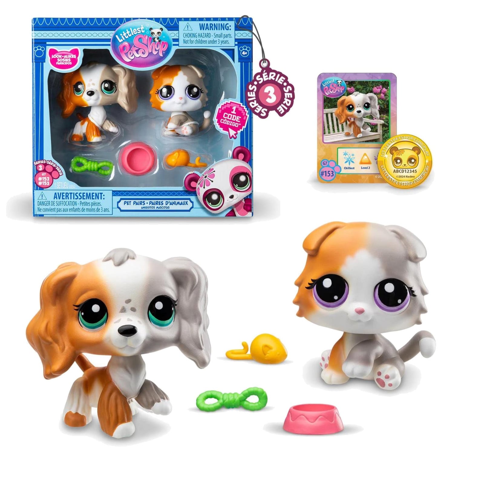 Hasbro Little Pet Shop-lookalike set met figuurtjes en accessoires