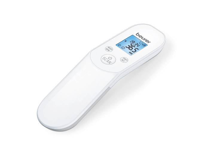 Beurer Stirnthermometer, Weiss, 11x19.2x5.2 cm, Messwertspeicher, berührungslose Messung, schnelles Ergebnis, Pflegen, Babypflegeprodukte