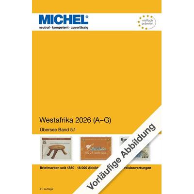 Westafrika 2026 Band 1 A-G, Taschenbuch von MICHEL-Redaktion, Schwaneberger, 978-3-95402-568-8