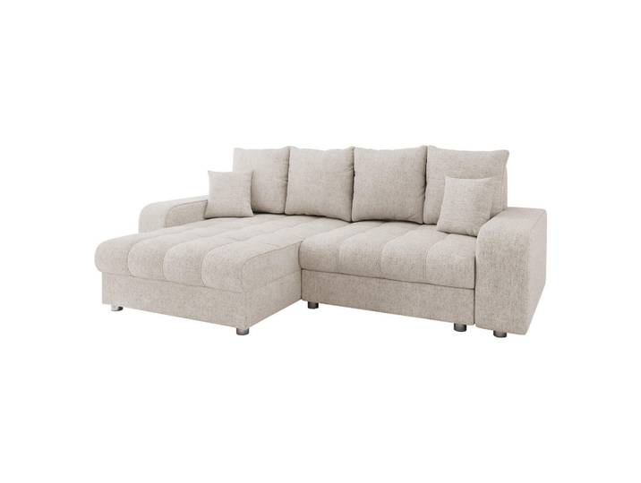 Mirjan24 Ecksofa Kronos, Creme, L-Form,L-Form, 250x166 cm, Wohnzimmer, Sofas & Couches, Wohnlandschaften, Ecksofas