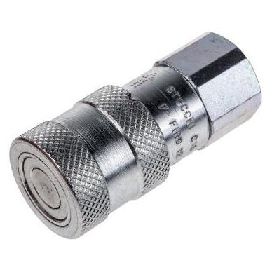 RS PRO Kupplung Stirn. fl., Spitze 1/2" BSP (7335619)