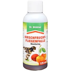 Silberkraft Kirschfruchtfliegenfalle Nachfüllpack – Lockstoff gegen Kirschfruchtfliegen & Kirschmaden für Kirschbäume – 125 ml