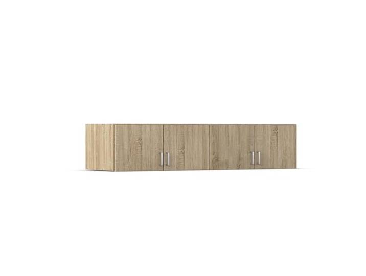 Rauch Möbel Bremen, Aufsatzschrank, Farbe Eiche Sonoma, Breite 181 cm Azufsatz für Kleiderschränke der Serie Bremen, 4-türig, für zusätzlichen Stauraum