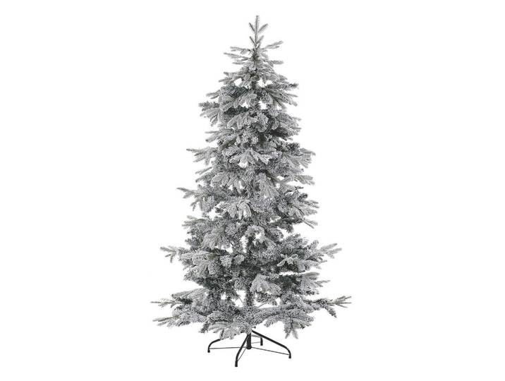 Beliani Weihnachtsbaum 180 cm Weiß Tomichi, Kunststoff, 180 cm, Dekoration, Weihnachtsdekoration, Christbäume & Zubehör