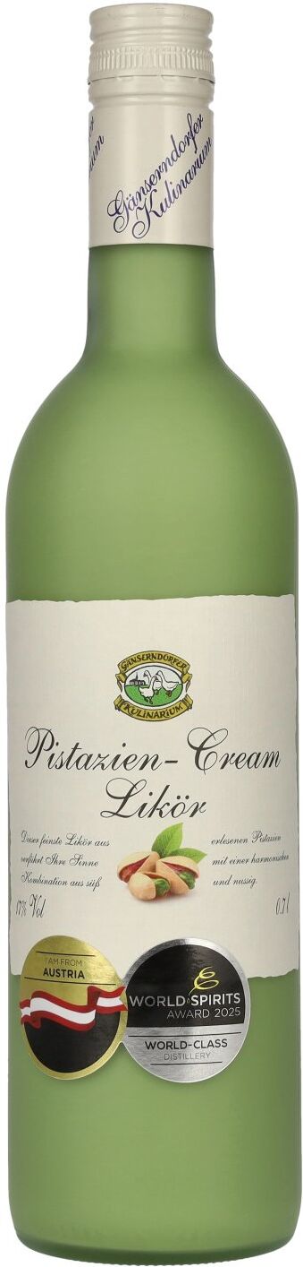 Gänserndorfer Kulinarium Pistazien-Cream Likör 17% Vol. 0,7l