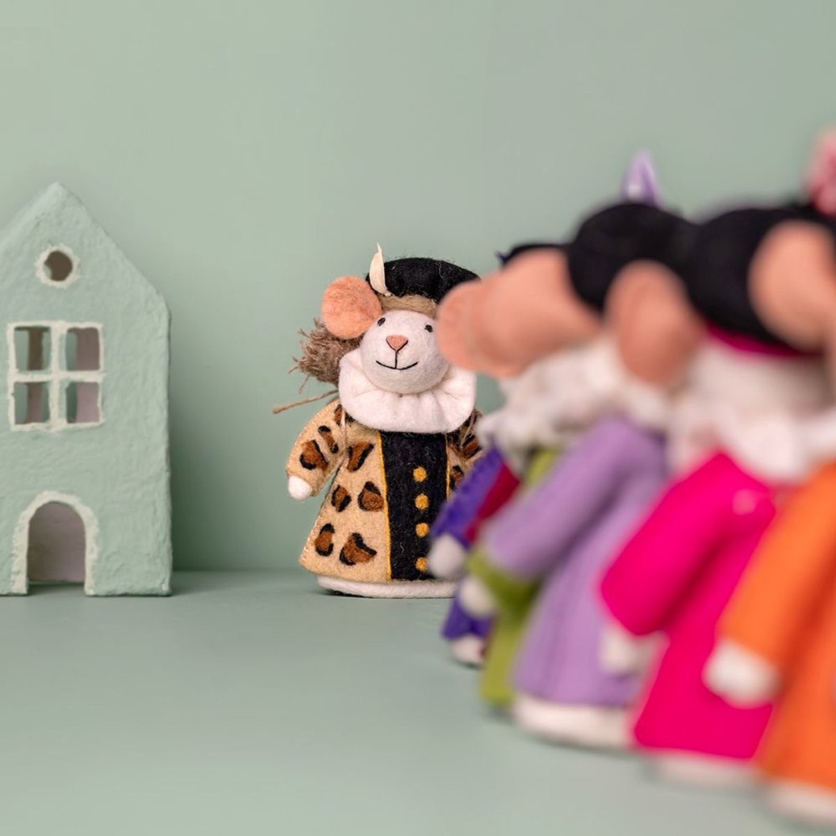 Decoratie Muis Panterpiet voor op tafel