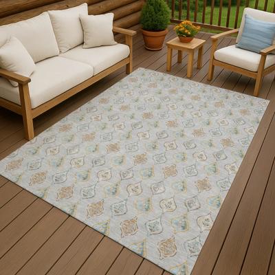 Addison Rugs Machine Washable Indoor/ Outdoor Casual Greenwood Chantille Rug