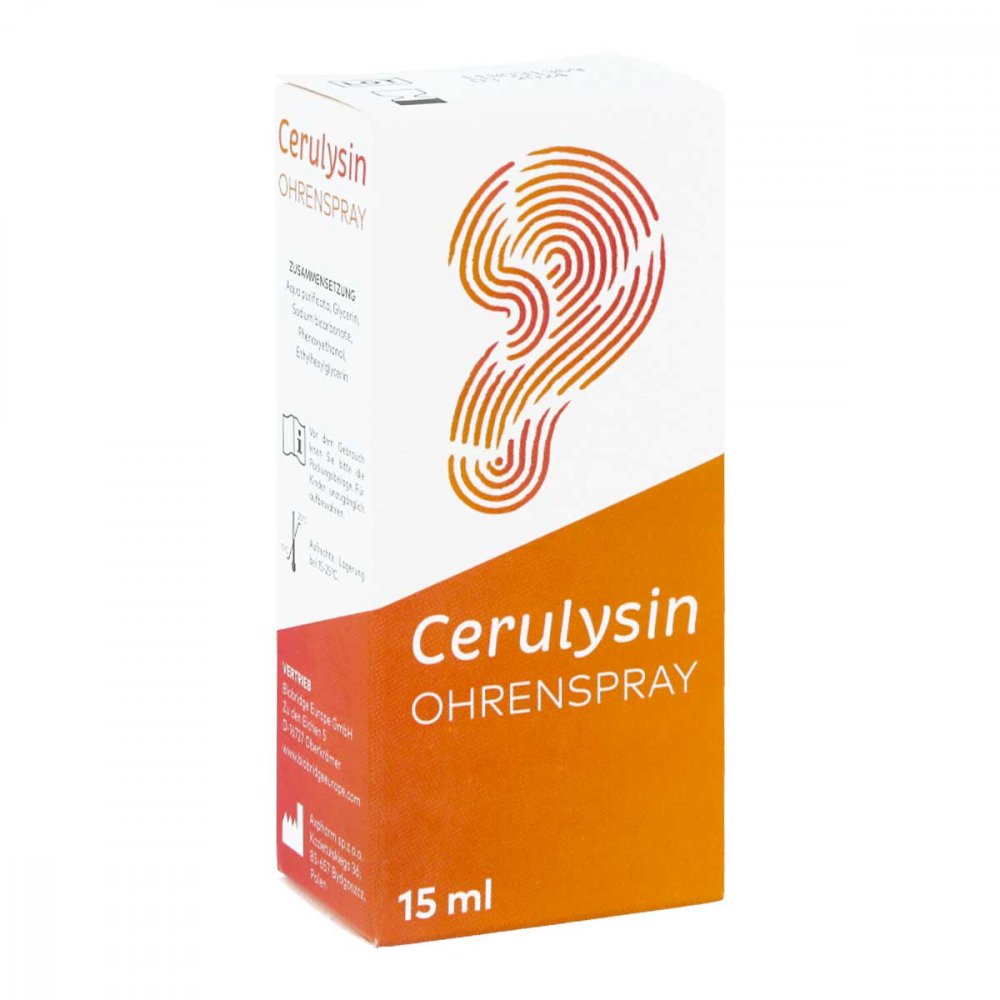 Biobridge Europe GmbH Cerulysin Ohrenspray 15606369