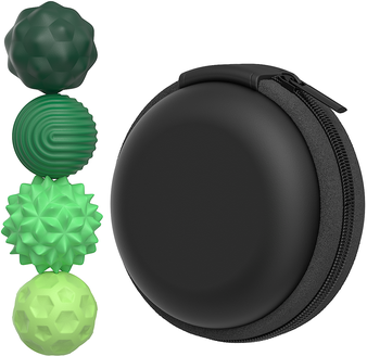 Discount Dollar Deals Magnetic Silicone Sensory Balls, Worry Balls, Fidget Toy For Anxiety Relief, Autism Calming Sensory Toy For Kids, Adults green 4pcs
