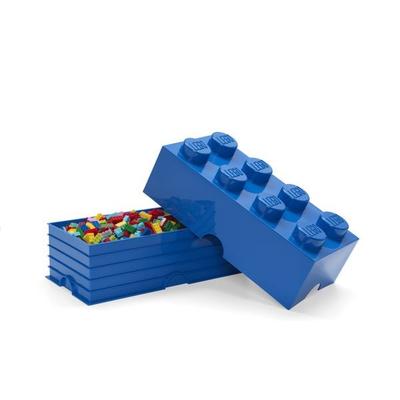 LEGO Aufbewahrungsstein 8 Noppen Blau