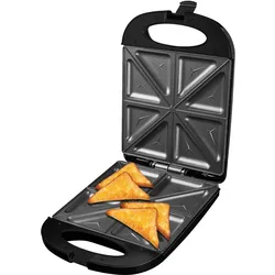 ECG S 4232 sandwich maker Black, Kontaktgrill, Schwarz