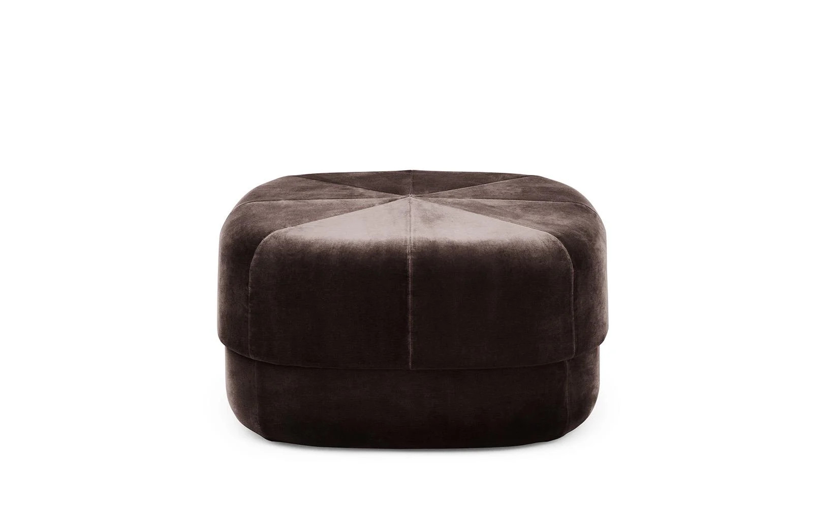 Normann Copenhagen Circus poef coffee large velvet