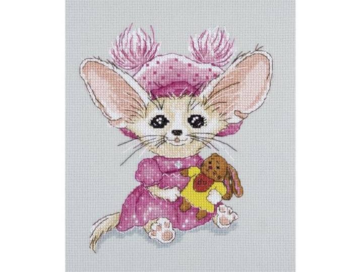 Klart Kruissteekset, meerkleurig, 17 x 20 cm