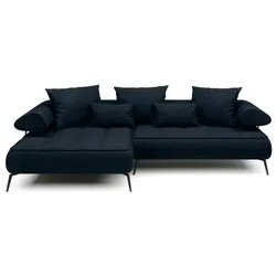 Ecksofa Seledo Stoff Deep Ocean