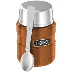 Thermos King Essensbehälter, Lunchbox, Braun