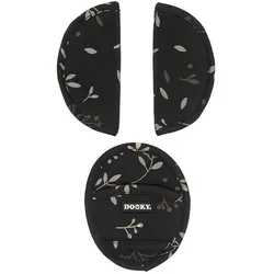 Dooky, Kindersitz Zubehör, Universal Pads, Leaves Black