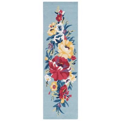 SAFAVIEH Handmade Chelsea Sayo Floral Wool Rug
