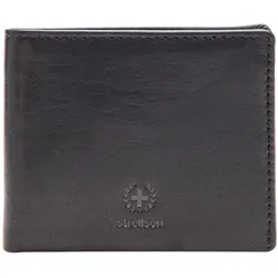 Strellson Herren Geldbörse, echtes Leder - Blackwall Billfold H8, 9x11x2cm (HxBxT) Schwarz