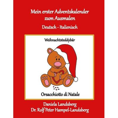 Mein erster Adventskalender zum Ausmalen, Taschenbuch von Daniela Landsberg, BoD – Books on Demand, 978-3-7568-6008-1