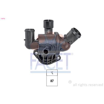 FACET Thermostat, Kühlmittel 7.8772 für CUPRA