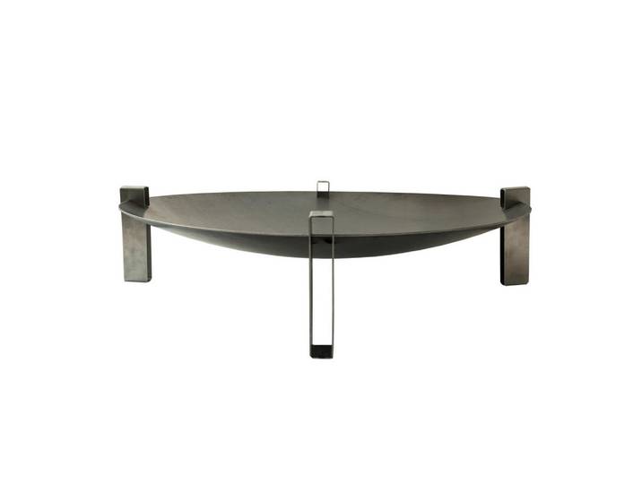 Feuerschale Svenskav Space M 2069, Rostfarben, Metall, 58x20x58 cm, Made in Europe, Handmade in Europe, hitzebeständig, Freizeit & Co, Herbstartikel & Winterartikel