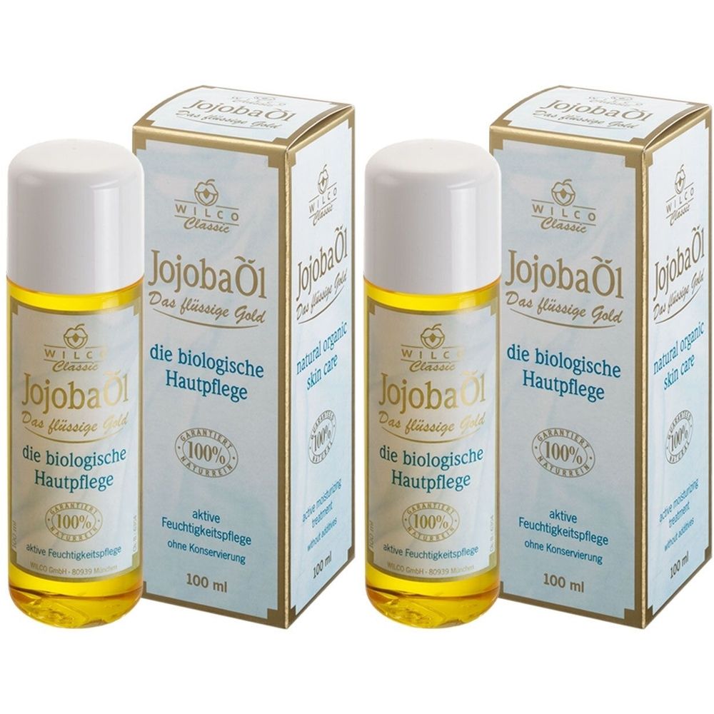 Jojoba 100% Wilco Classic x2 2x100 ml Öl