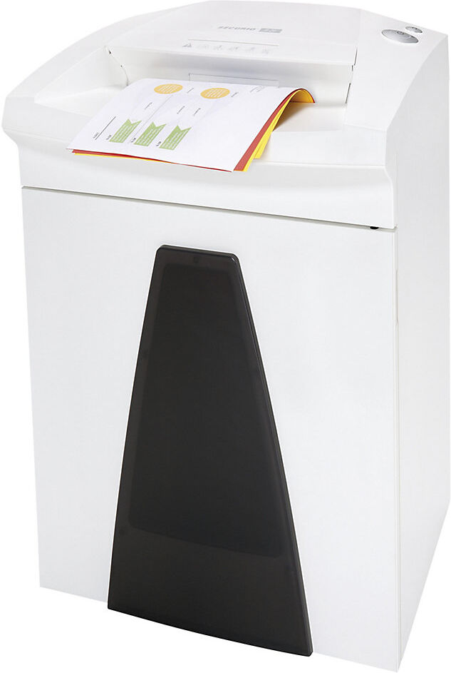 Aktenvernichter SECURIO B26, Auffangvolumen 55 l, Streifen, 19 - 21 Blatt HSM
