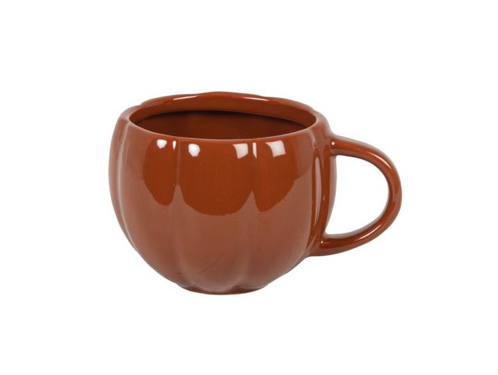 Tasse aus Steinzeug, braun
