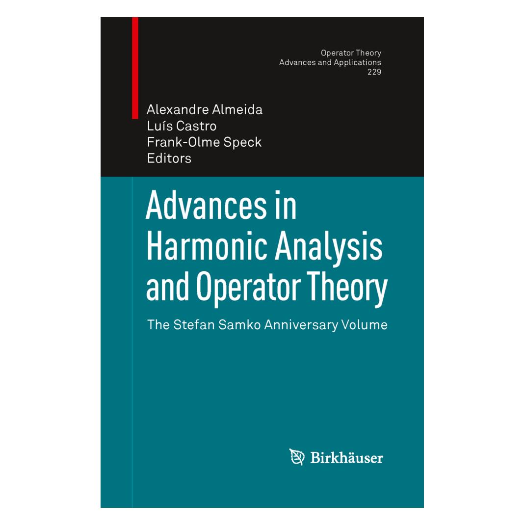 Birkhäuser Advances in Harmonic Analysis and Operator Theory (Englisch, Softcover, Alexandre Almeida, Frank-Olme Speck, Luís Castro) (55948151)