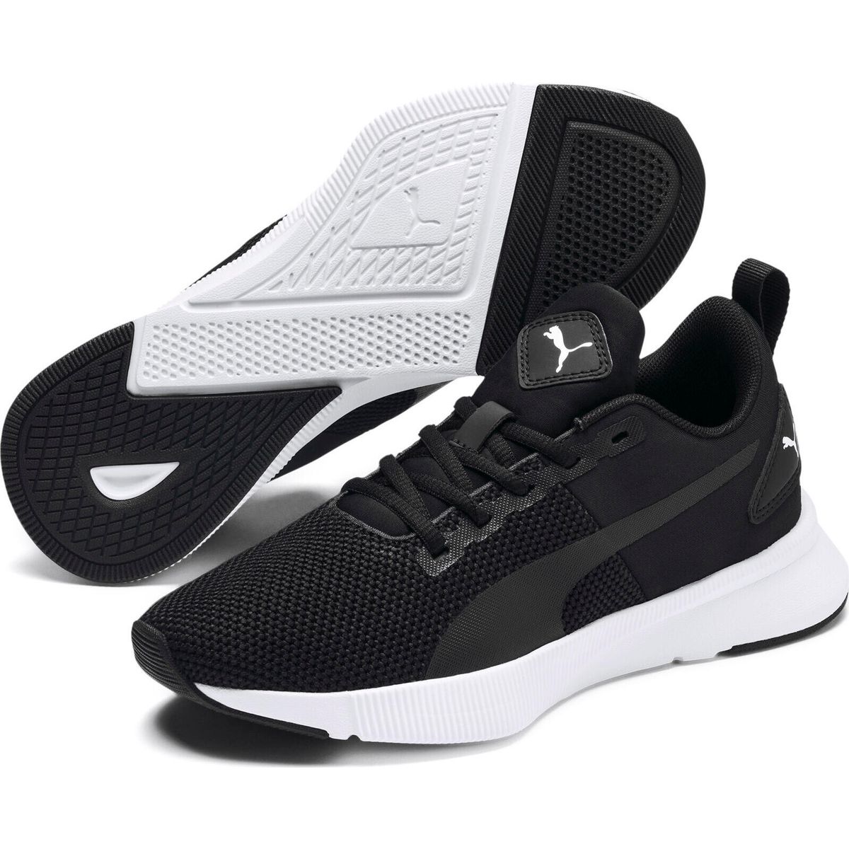 Puma Flyer Runner Jr puma black-puma white (01) 3 192928-01-3