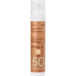 50ml KORRES Red Grape Tinted Daily Sunscreen Face Cream Antiageing + Antispot SPF 50