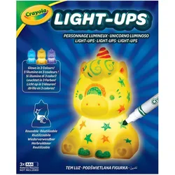 Crayola, Nachtlicht, Light Ups: Unicorn Washable Unicorn Night Light Colour, Wash, Repeat! Batteries Not In