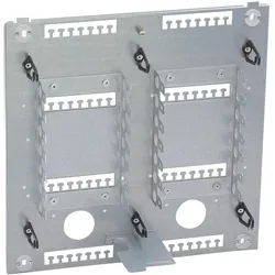 Cobinet VKA4 Montagewanne Verteilergehäuse für 140 DA Stahlblechverteilerkasten 2x7, Telefon, Weiss