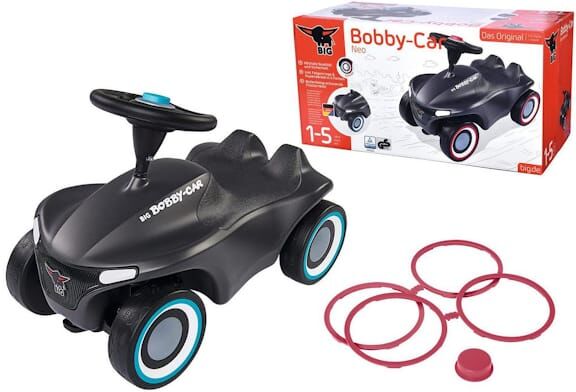 Big Bobby Car Neo mÃ¶rkgrÃ¥