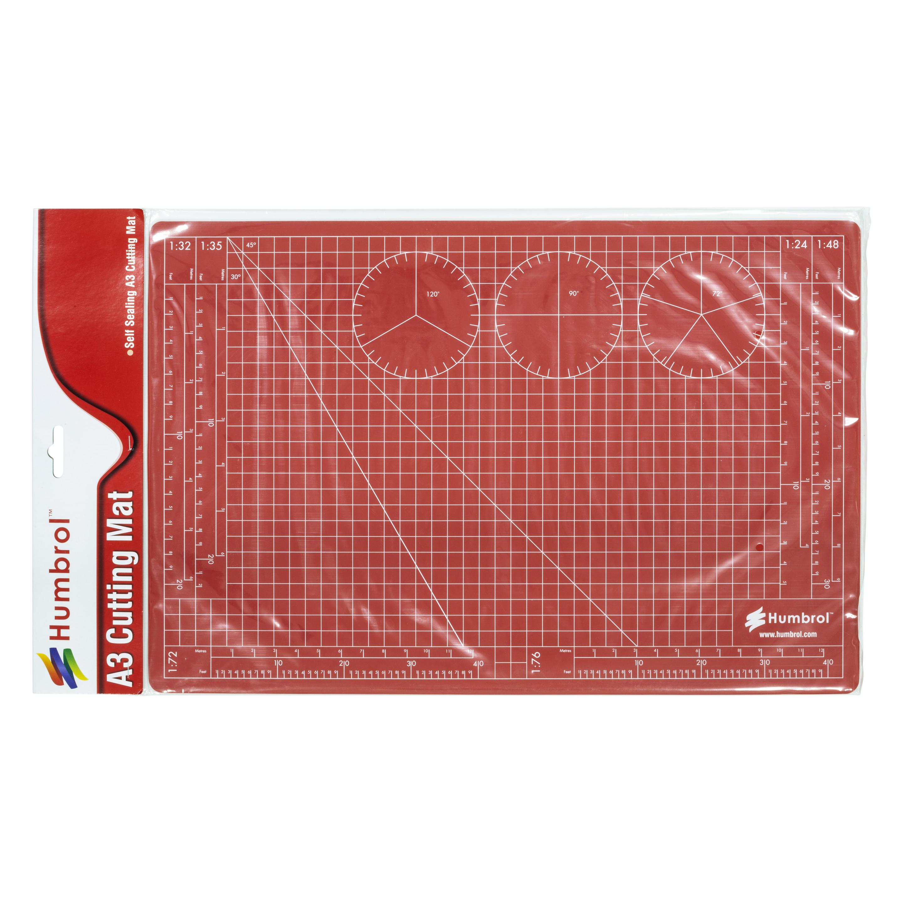 Hornby A3 Cutting Mat - Red (HUM AG9157A)
