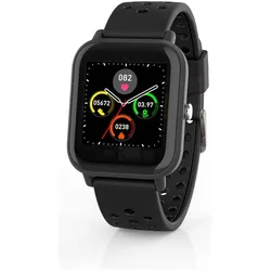 Nedis Smartwatch - LCD-Anzeige, IP68, Maximale Betriebszeit: 7200 min, Android™ / IOS (37 mm, ohne SIM), Smartwatch