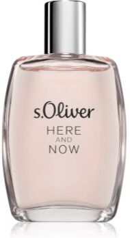 s.Oliver Here and Now Women Eau de Toilette para mulheres 50 ml. Here and Now Women