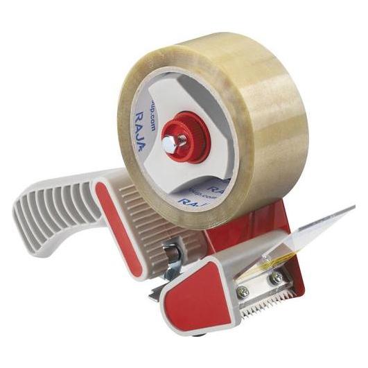 Raja Klebebandabroller H11CP Rot Metall, Kunststoff (DECO50)