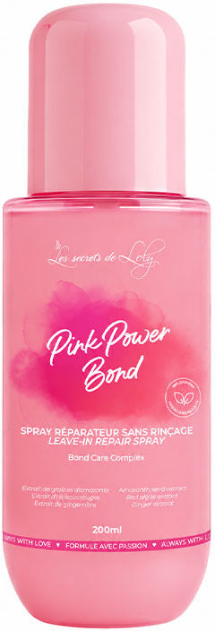 Les Secrets de Loly Pink Power Bond Soins Sans Rinçage