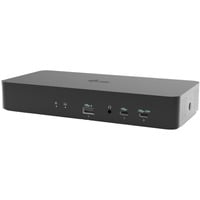 Universal Intelligent Dual Display Docking Station, Dockingstation schwarz, Power Delivery 100W