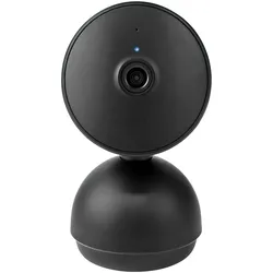 Nedis SmartLife Indoor Camera Wi-Fi - Black (1920 x 1080 Pixels), Netzwerkkamera, Schwarz